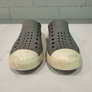 Native Kids Gray Water Shoes